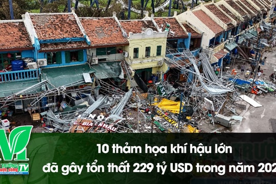 [VIDEO] 10 thảm họa khí hậu lớn đã gây tổn thất 229 tỷ USD trong năm 2024