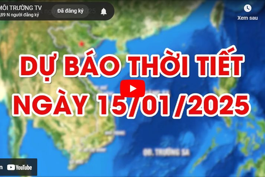 Dự báo thời tiết ngày 15/01/2025: Gió đông bắc cấp 2-3, trời rét