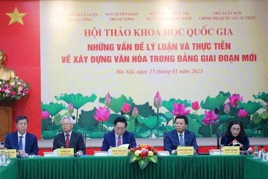 Trưởng Ban Tuyên giáo Trung ương Nguyễn Trọng Nghĩa: 5 nhiệm vụ trọng tâm cần thực hiện về xây dựng văn hóa trong Đảng giai đoạn mới