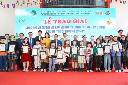 Hành trình lan tỏa ý nghĩa của cuộc thi vẽ tranh với chủ đề “Ngôi trường xanh” 