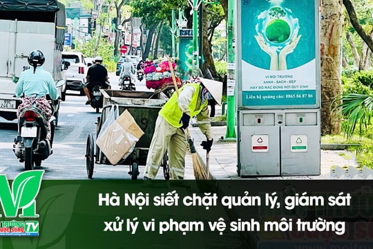 [VIDEO] Hà Nội siết chặt quản lý, giám sát xử lý vi phạm vệ sinh môi trường