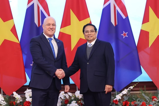 Thủ tướng Phạm Minh Chính: ‘5 điểm hơn' đưa lịch sử quan hệ Việt Nam – New Zealand bước sang chương mới