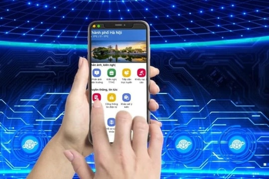 Hà Nội khai trương nhiều ứng dụng chuyển đổi số dùng chung 3 cấp