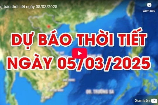 Dự báo thời tiết ngày 5/3: Miền Bắc ngày nắng, đêm chuyển rét