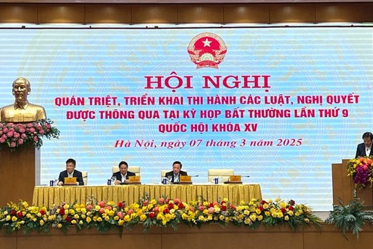 Thủ tướng Phạm Minh Chính chủ trì Hội nghị quán triệt, triển khai các luật, nghị quyết được thông qua tại Kỳ họp bất thường lần thứ 9