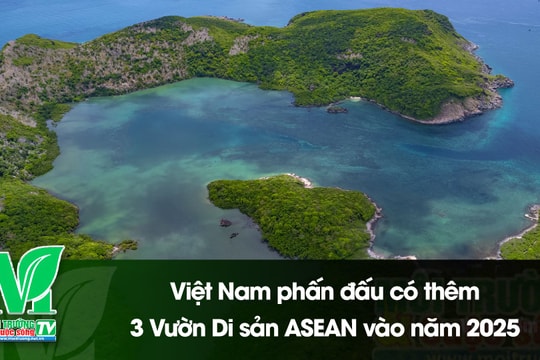 [VIDEO] Việt Nam phấn đấu có thêm 3 Vườn Di sản ASEAN vào năm 2025