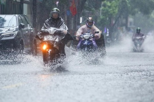 Hôm nay, cả nước mưa, có nơi mưa to