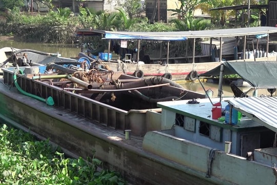 Tiền Giang: Kiểm tra, xử lý nghiêm vi phạm trong hoạt động khoáng sản