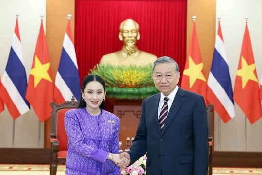 Tổng Bí thư Tô Lâm: Mở ra chương mới trong quan hệ hai nước Việt Nam-Thái Lan