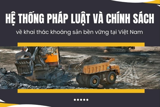Hệ thống pháp luật và chính sách về khai thác khoáng sản bền vững tại Việt Nam