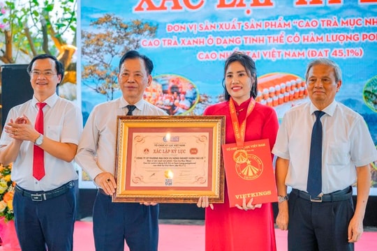 Cao trà Mục Nhan – Tinh hoa từ trà cổ thụ, xác lập kỷ lục polyphenol cao nhất Việt Nam