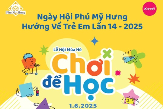 Phú Mỹ Hưng mang đến ngày hội sôi động cho trẻ em nhân dịp 1/6