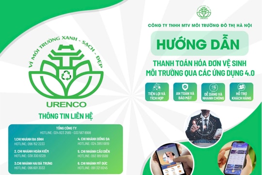Thanh toán tiền dịch vụ vệ sinh môi trường an toàn, tiện lợi, nhanh chóng