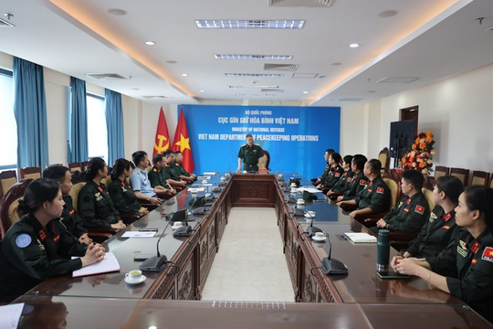 Tăng cường hợp tác giữa Bộ Công an và Bộ Quốc phòng trên lĩnh vực gìn giữ hòa bình LHQ