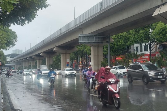 Dự báo thời tiết Hà Nội ngày 24/5/2025: Nhiều mây, cục bộ có mưa to và dông