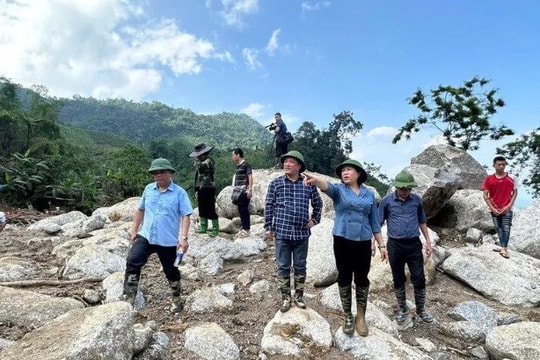 Bắc Kạn công bố tình huống khẩn cấp thiên tai do mưa lớn tại huyện Ba Bể