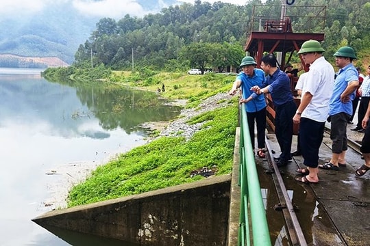 Vĩnh Phúc tăng cường tích nước, bảo đảm an toàn hồ đập mùa mưa lũ