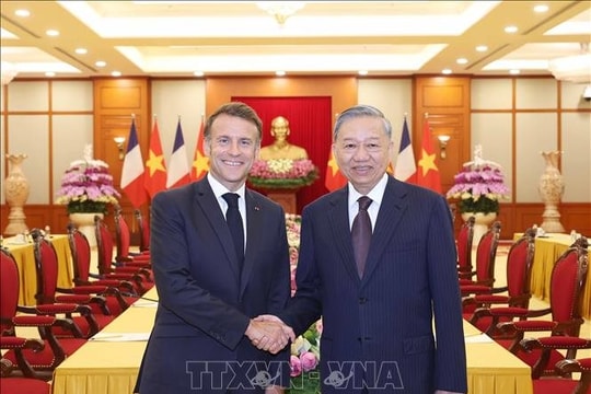 Tổng Bí thư Tô Lâm: Pháp là Đối tác chiến lược toàn diện đầu tiên của Việt Nam trong EU