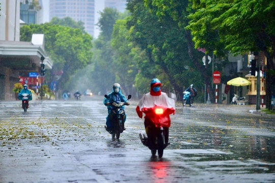 Dự báo thời tiết Hà Nội ngày 28/5/2025: Trời nhiều mây, có mưa rào vài nơi