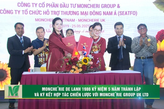 [VIDEO] Monche'rie de LANH 1986 Kỷ niệm 5 năm thành lập và ký kết hợp tác với SEATFO