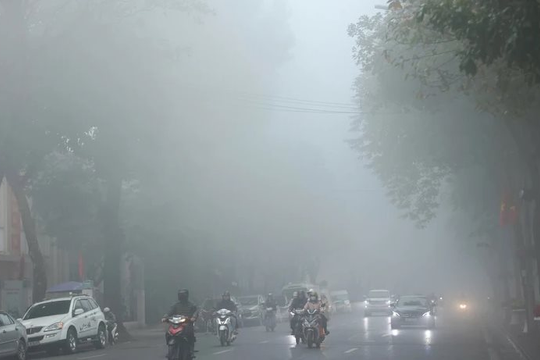 Sáng 28/5, ô nhiễm không khí quay trở lại Hà Nội