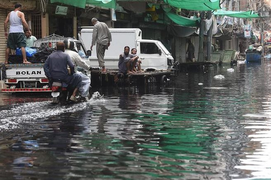 Pakistan: Mưa lớn và giông bão nghiêm trọng tàn phá nhiều khu vực