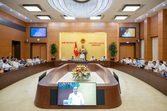 Thông cáo báo chí về Chương trình Phiên họp thứ 46 của Ủy ban Thường vụ Quốc hội (Tháng 6/2025)