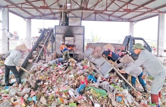 Thái Nguyên nỗ lực giảm phát thải khí nhà kính trong quản lý chất thải