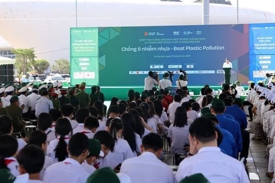 Mít tinh hưởng ứng Ngày Môi trường Thế giới 2025 với chủ đề 'Chống ô nhiễm nhựa'
