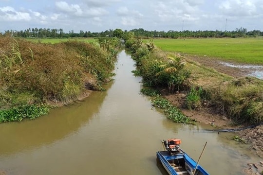 Mức độ xâm nhập mặn ở Đồng bằng sông Cửu Long có xu hướng giảm