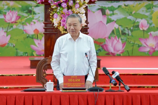 Tổng Bí thư Tô Lâm: Hợp nhất tỉnh là cơ hội lịch sử để 'thiết kế lại' hệ thống chính quyền tinh gọn