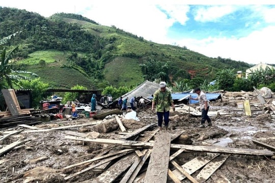 Thiên tai làm 2 người tử vong, nhiều địa phương thiệt hại nặng nề