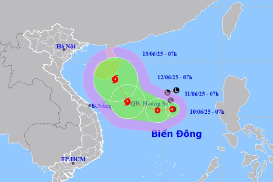 Các bộ ngành, địa phương chủ động ứng phó áp thấp nhiệt đới trên Biển Đông