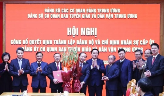 Đổi mới tư duy nhận thức, hành động, nâng cao chất lượng tham mưu chiến lược trên lĩnh vực tuyên giáo và dân vận