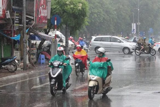 Dự báo thời tiết Hà Nội ngày 13/6/2025: Trời nhiều mây, có mưa rào và dông rải rác