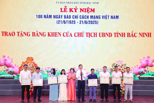Bắc Ninh kỷ niệm 100 năm Ngày Báo chí Cách mạng Việt Nam