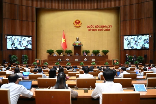 Thông cáo báo chí số 25, Kỳ họp thứ 9, Quốc hội khóa XV