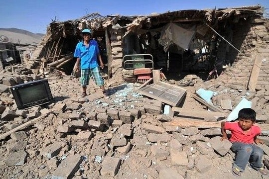 Động đất rung chuyển Peru, ít nhất 1 người thiệt mạng, nhiều nơi sạt lở