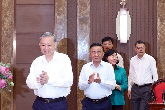 Tổng Bí thư: Hà Nội cần chuyển mình thành thành phố sáng tạo, tích hợp vùng, đa trung tâm để phát triển