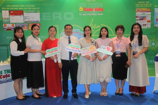Tạp chí Môi trường và Cuộc sống tham dự Hội Báo toàn quốc 2025
