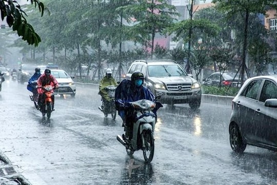 Dự báo thời tiết Hà Nội ngày 22/6/2025: Nhiều mây, có lúc có mưa và dông