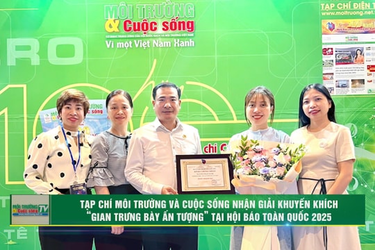 [VIDEO] Tạp chí Môi trường và Cuộc sống nhận giải “Gian trưng bày ấn tượng” tại Hội Báo toàn quốc 2025