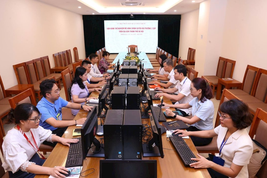 Hà Nội tổ chức 3 đợt tuyên truyền cao điểm triển khai mô hình chính quyền địa phương hai cấp