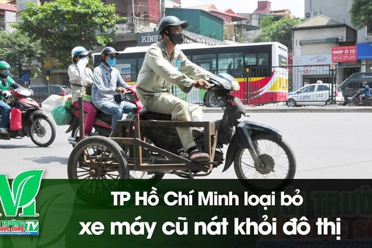 [VIDEO] Thành phố Hồ Chí Minh loại bỏ xe máy cũ nát khỏi đô thị
