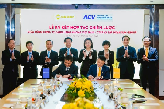 Sun Group ký kết hợp tác chiến lược với ACV, tăng tốc chuẩn bị cho ngày cất cánh