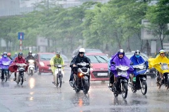 Dự báo thời tiết Hà Nội ngày 27/6/2025: Có lúc có mưa rào và dông