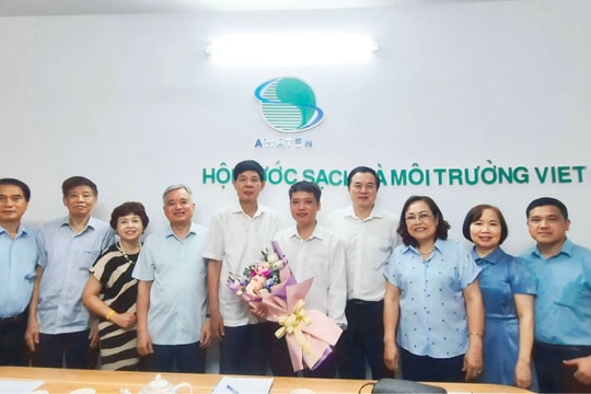 Hội Nước sạch và Môi trường Việt Nam kết nạp hội viên tập thể và cá nhân mới