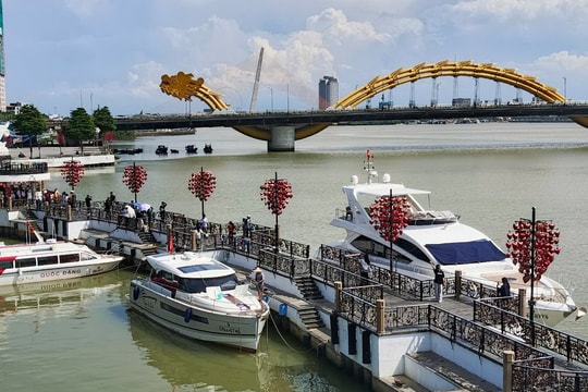 Đà Nẵng đưa vào hoạt động bến du thuyền tư nhân đầu tiên phục vụ du lịch trên sông Hàn