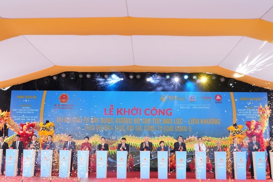 Khởi công dự án cao tốc Bảo Lộc – Liên Khương tổng vốn đầu tư trên 17.700 tỷ đồng