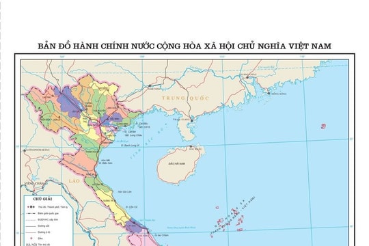 Bản đồ hành chính Việt Nam cập nhật toàn bộ 34 tỉnh, thành phố mới